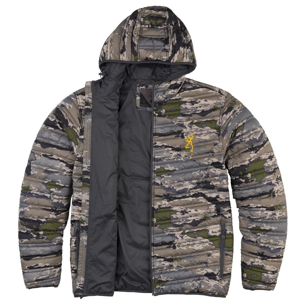 Browning Packable Puffer Jacket Ovix Camo L