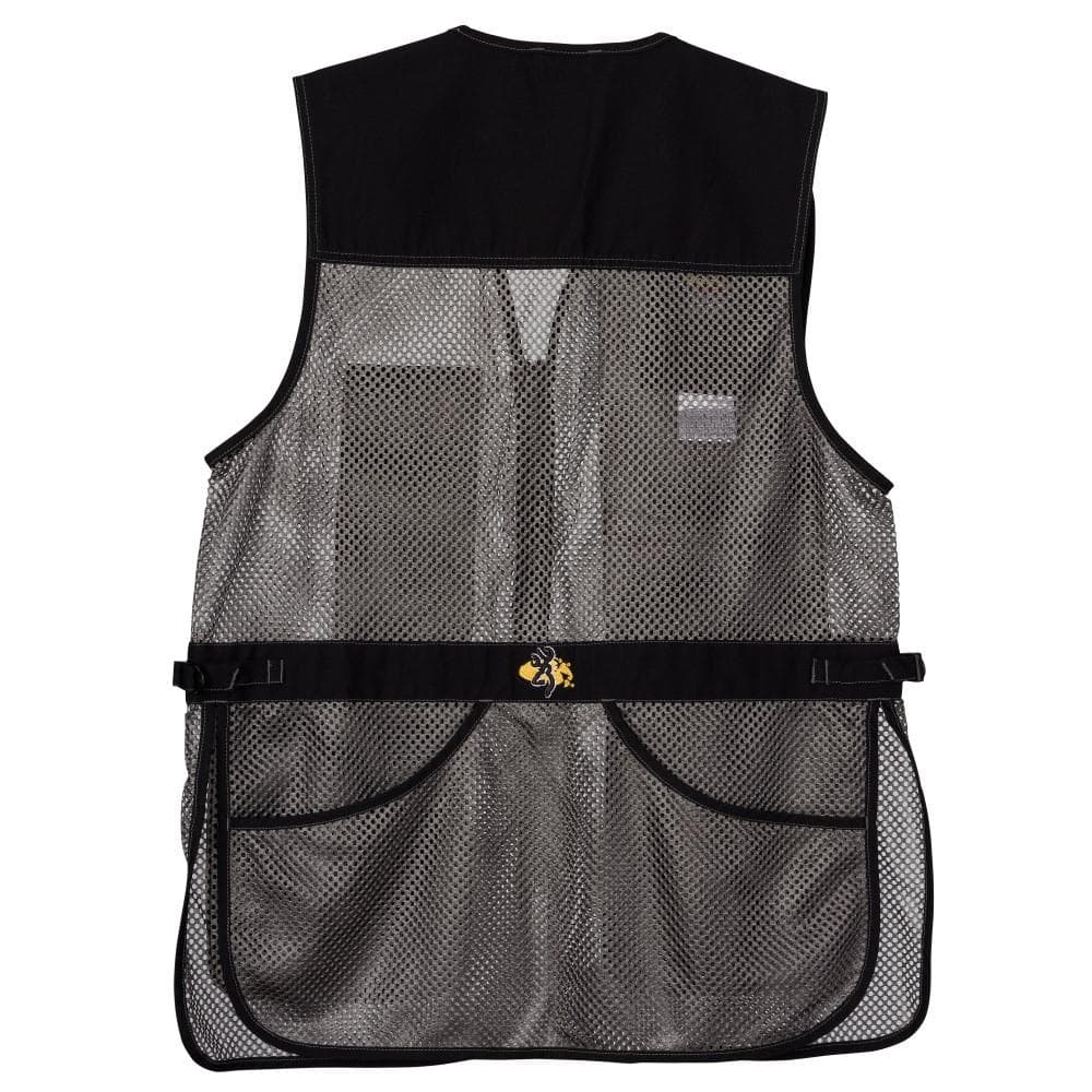 Browning Trapper Creek Mesh Shooting Vest Grey L