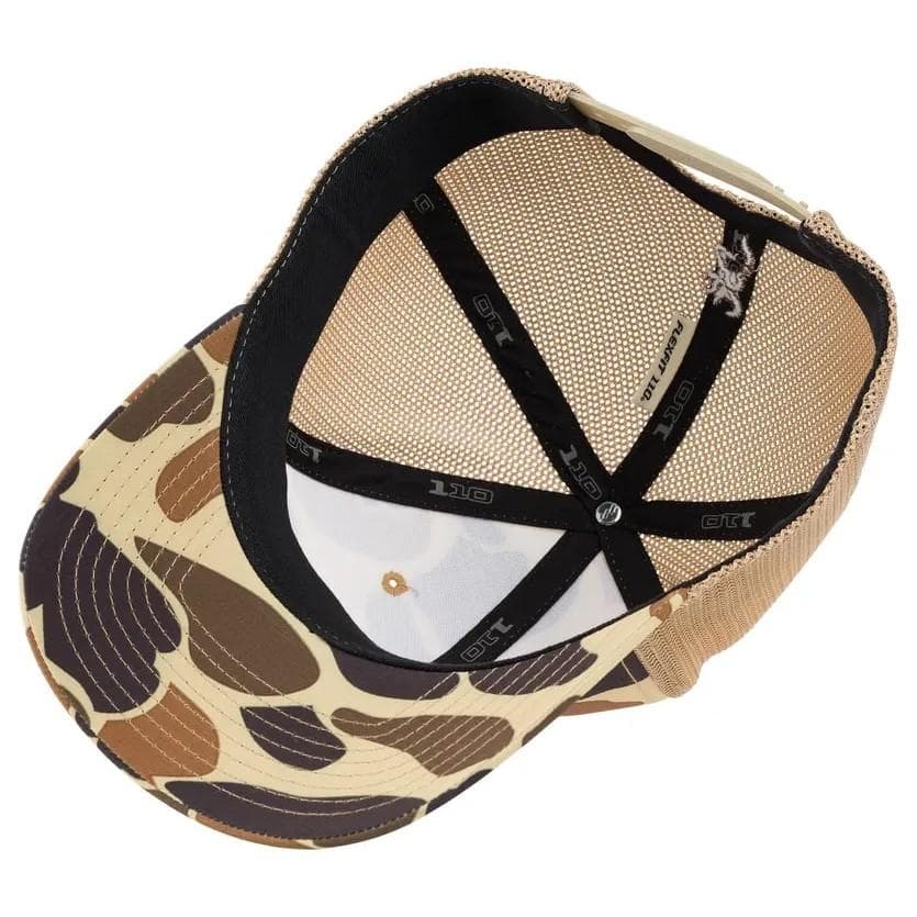 Browning Cupped Up Mesh Cap Vintage Tan Camo