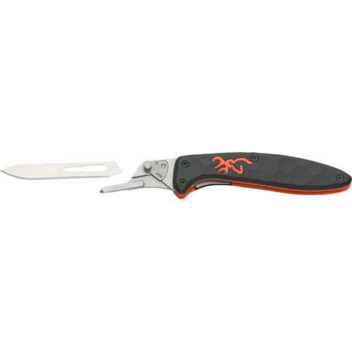 Browning Primal Scalpel 2 3/4" Blade Black and Orange