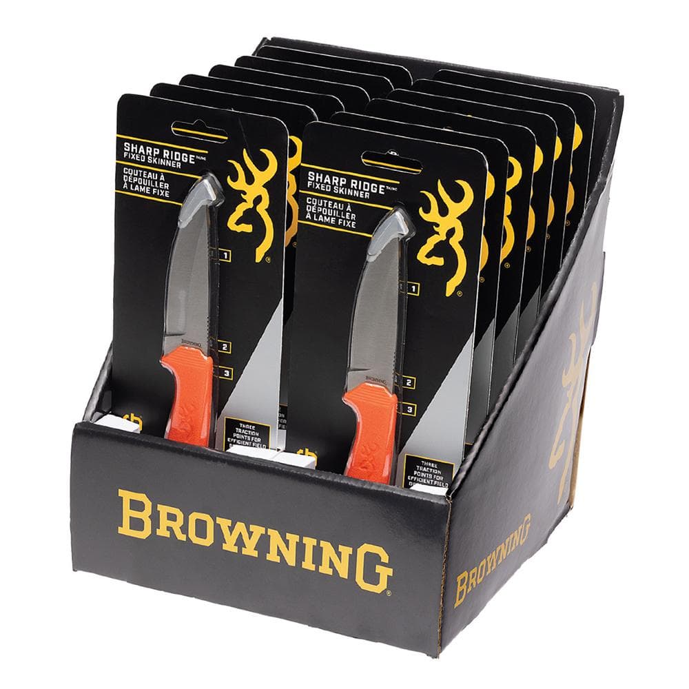 Browning Sharp Ridge Knife Display 12 Pack