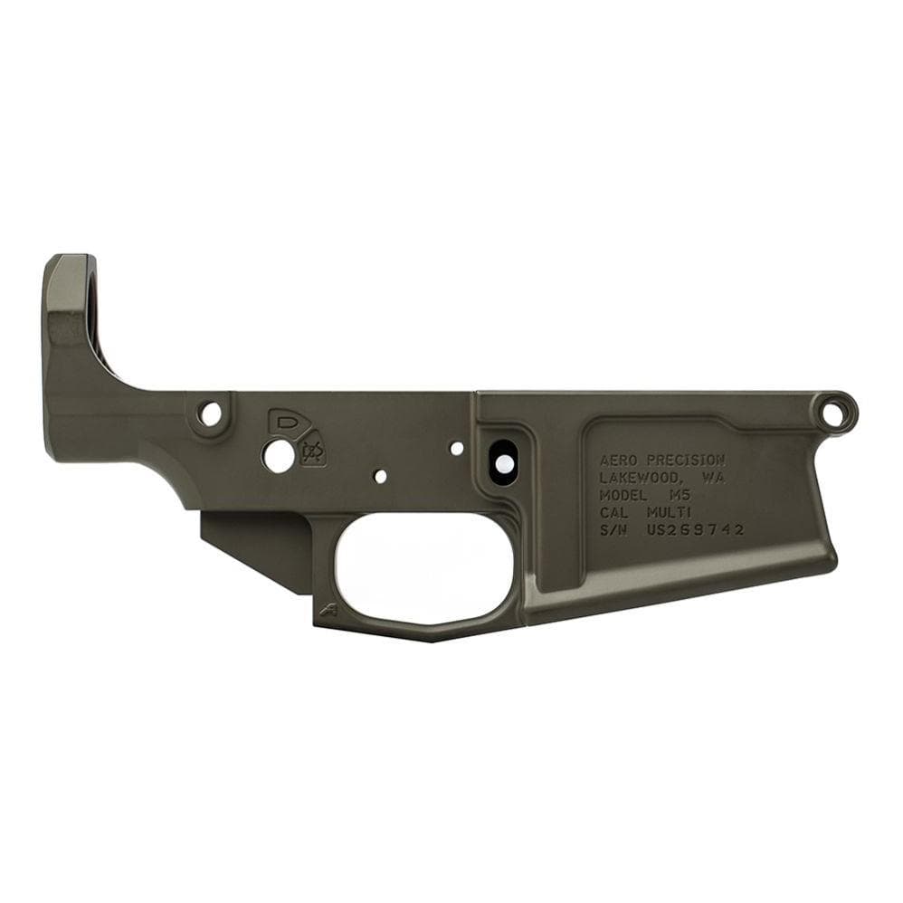 Aero Precision M5 (.308) Stripped Lower Receiver OD Green