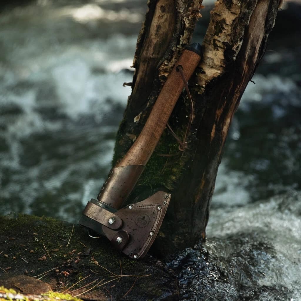 WOOX AX1 Genuine Leather Axe Sheath
