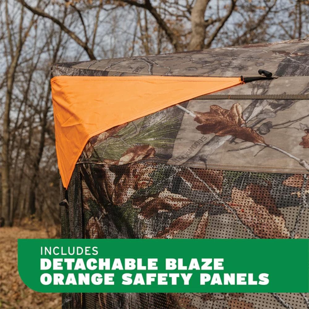 Barronett Blinds Grandview Ground Blind Bloodtrail Backwoods Camo See Through