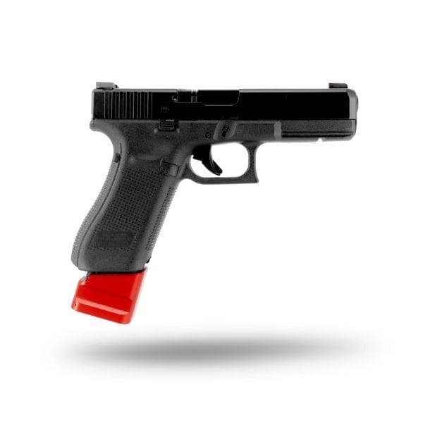 Shield Arms Magazine Extension +5/+4 for Glock 17/22/34/35/19X/45 Red