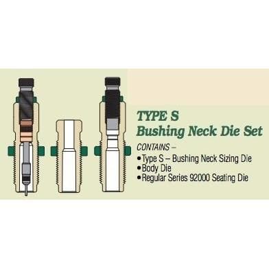 Redding Type S Bushing Neck Die Set .24 Nosler