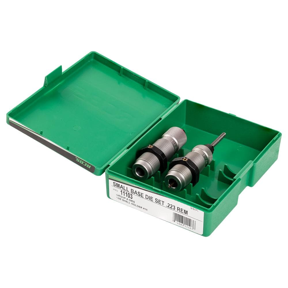 RCBS Small Base Die Set - Group A - Popular Rifle Cartridge 7mm Rem Mag