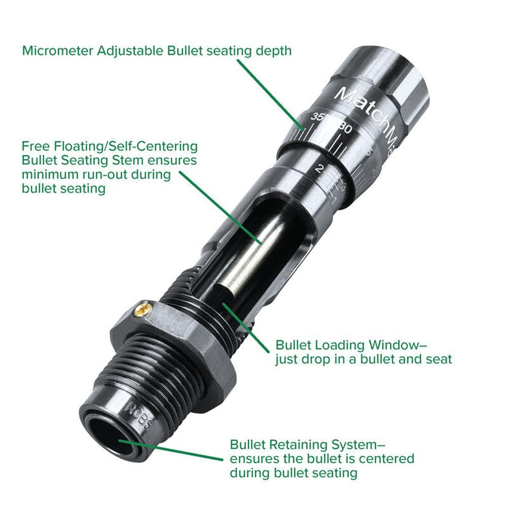 RCBS Matchmaster Seater Die .28 Nosler