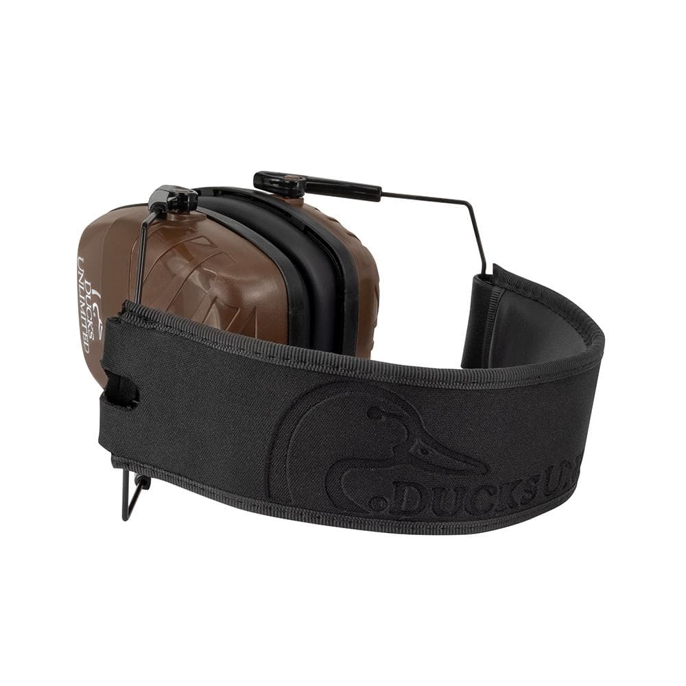 Ducks Unlimited Low Profile Passive Ear Muffs 23dB Brown