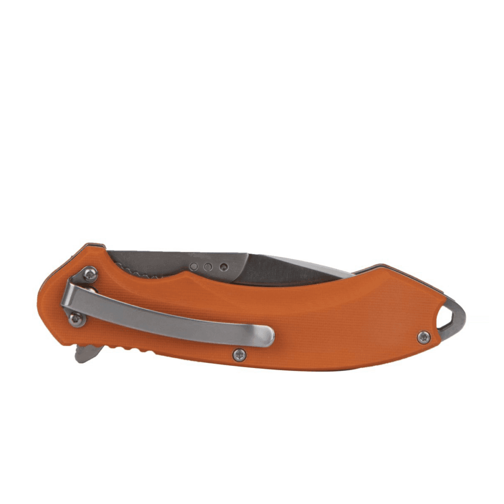 ABKT Elite Switch Folder Knife 4-1/4" Blades Orange