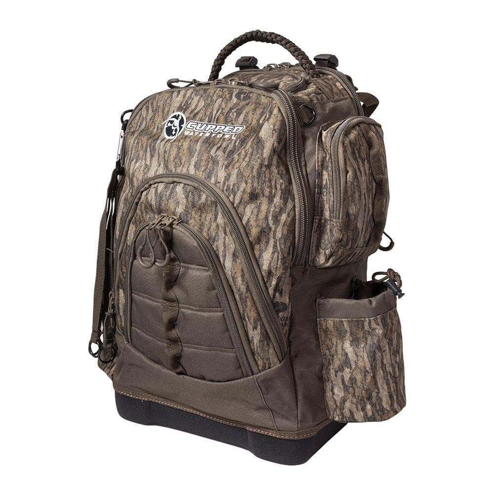 Cupped Waterfowl Hunting Backpack Mossy Oak Bottomland