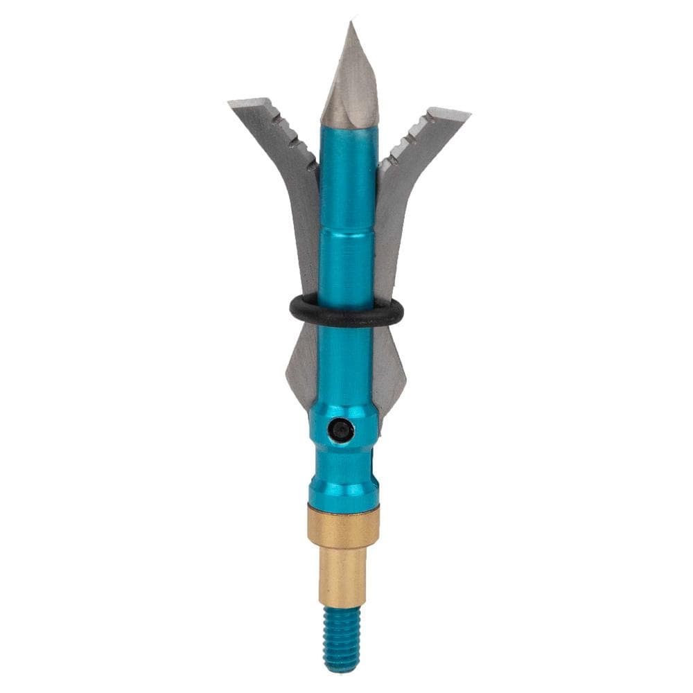 Dead Ringer Great White Broadhead 100/125 Grain 2.5" Cut Blue