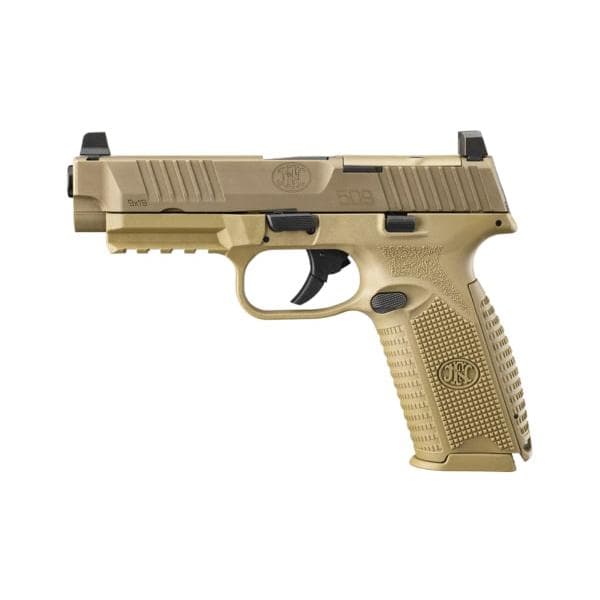 FN 509 Fullsize MRD Handgun 9mm Luger 17rd Magazine(2) 4.5" Barrel FDE