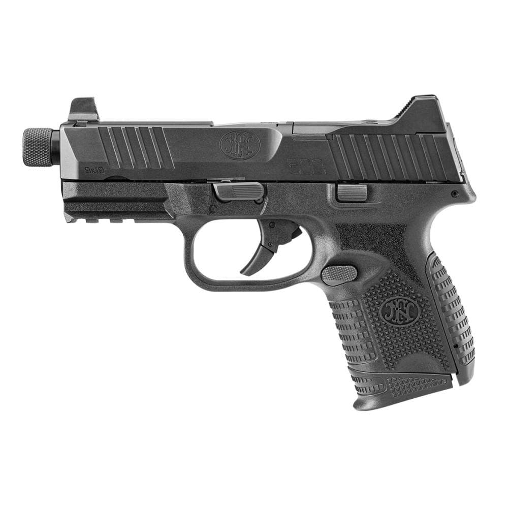 FN 509 Compact Tactical Handgun 9mm Luger 12rd & 24rd Magazines (2) 4.32" Barrel Black