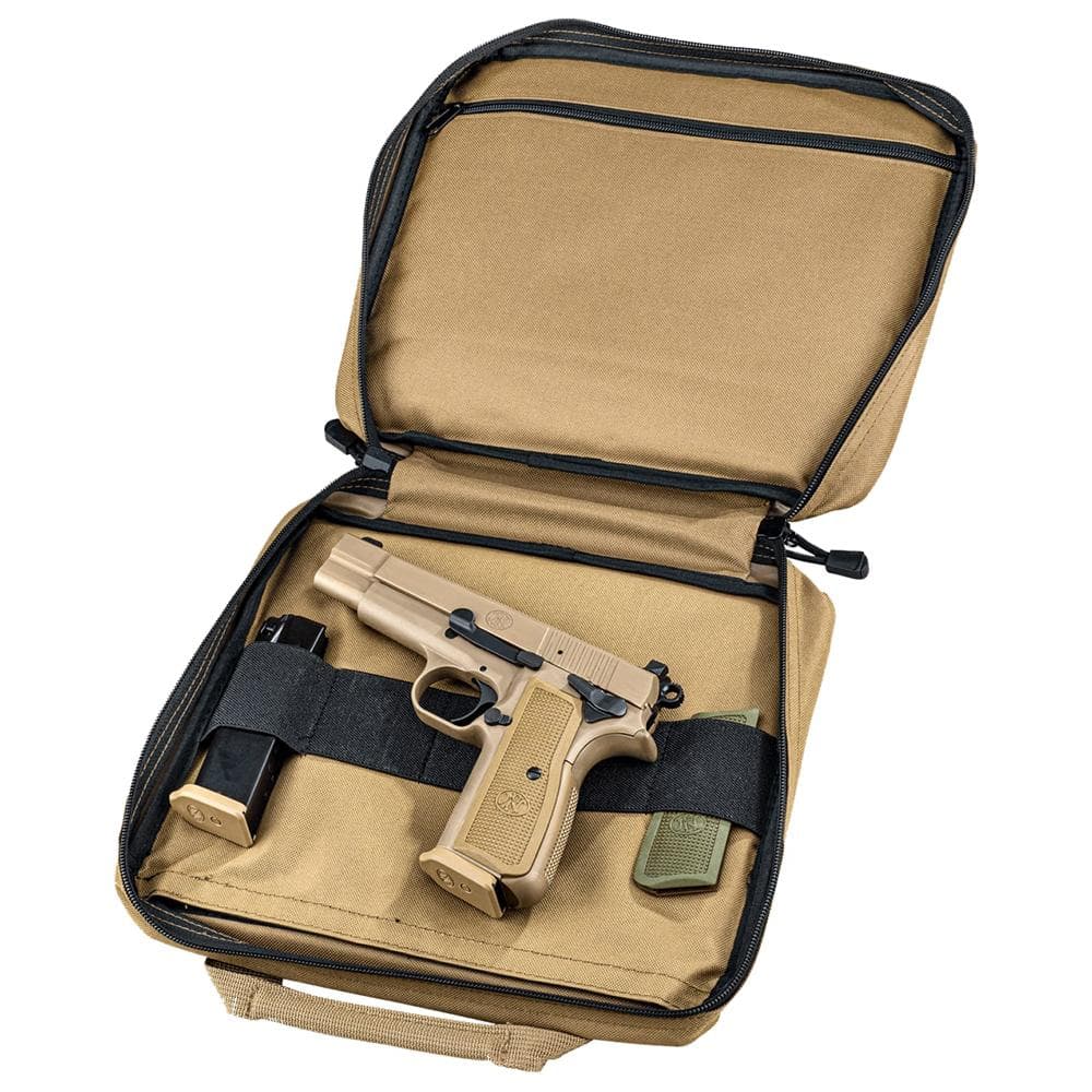 FN High Power Handgun 9mm Luger 17rd Magazines(2) 4.7" Barrel FDE Slide/Frame