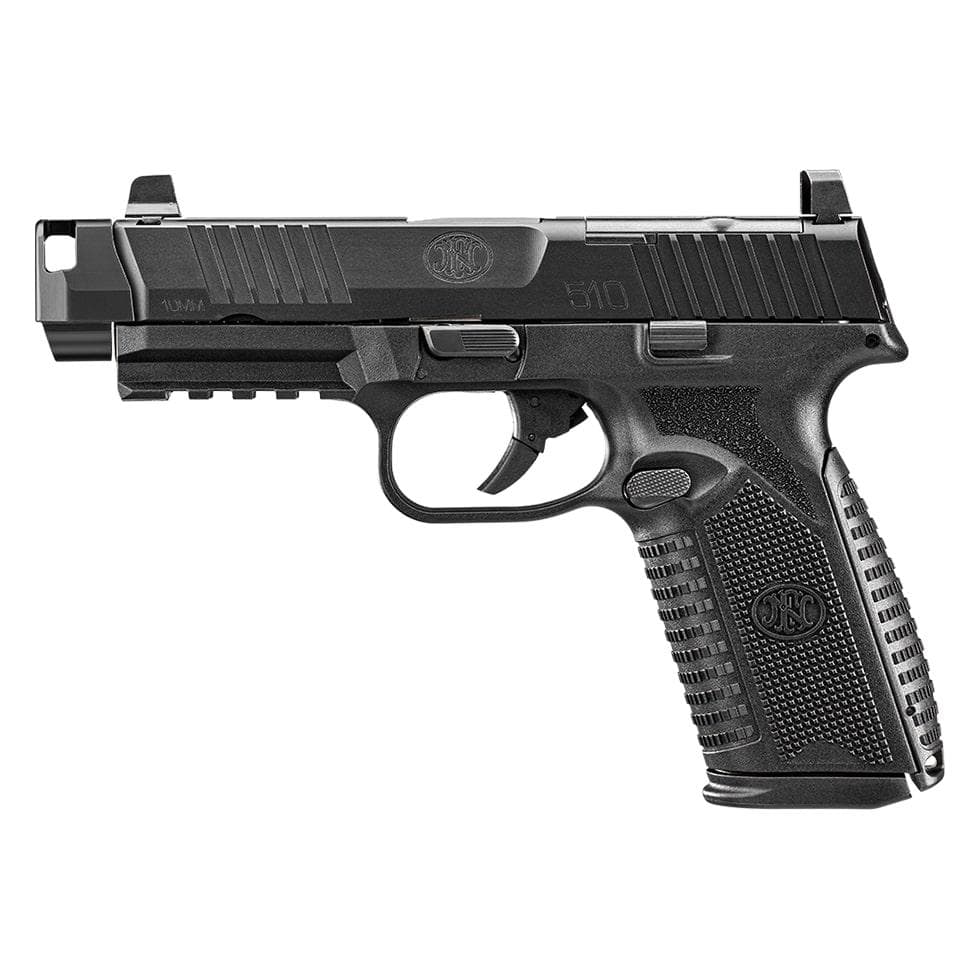 FN 510 MRD Handgun 10mm Auto 15rd Magazine (2) 4.1" Barrel Compensator Black