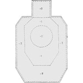 Speedwell Official IDPA Targets Paper Target 100/Pack