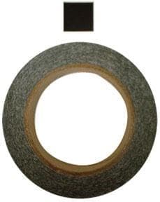 Speedwell 1" Square Pressure Sensitive Pasters - Black 1000/Pack