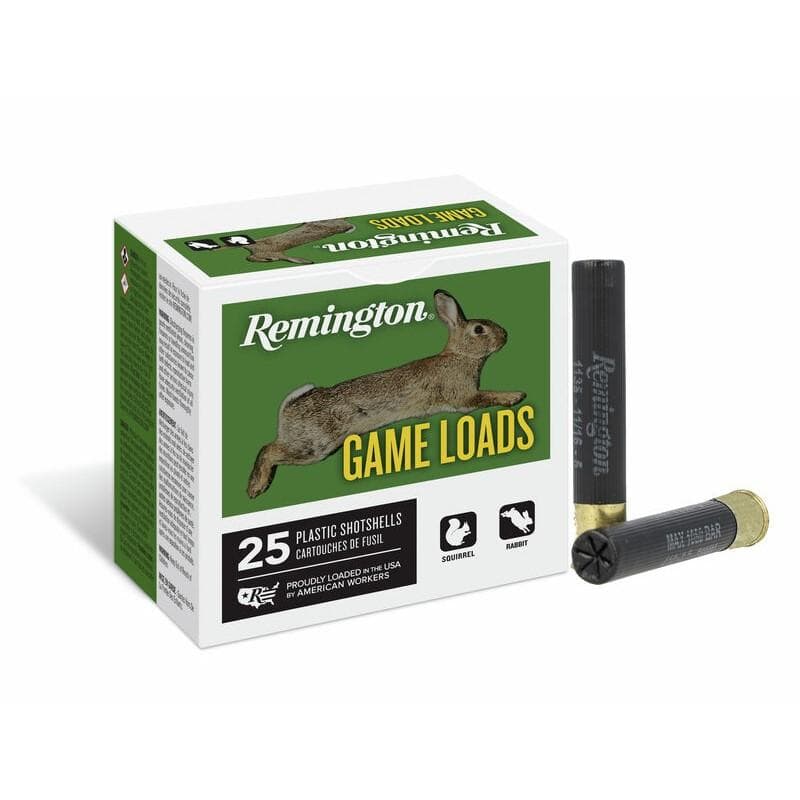 Remington Lead Game Load Shotshells .410 ga 2-1/2" MAX 1/2 oz 1200 fps #6 20/ct