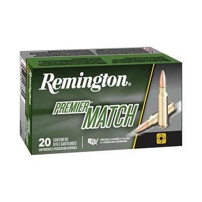 Remington Premier Match Rifle Ammunition 6.5 PRC 140 gr OTM BT 2700 fps 20/rd