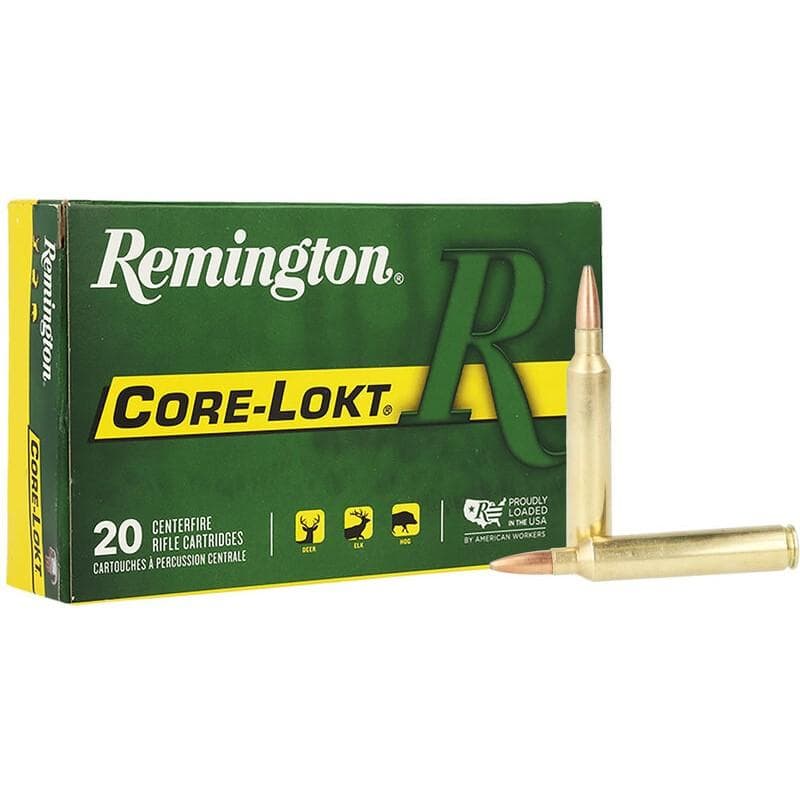 Remington Core-Lokt Rifle Ammunition 7mm Rem Ultra 150gr PSP 3230 fps 20/ct