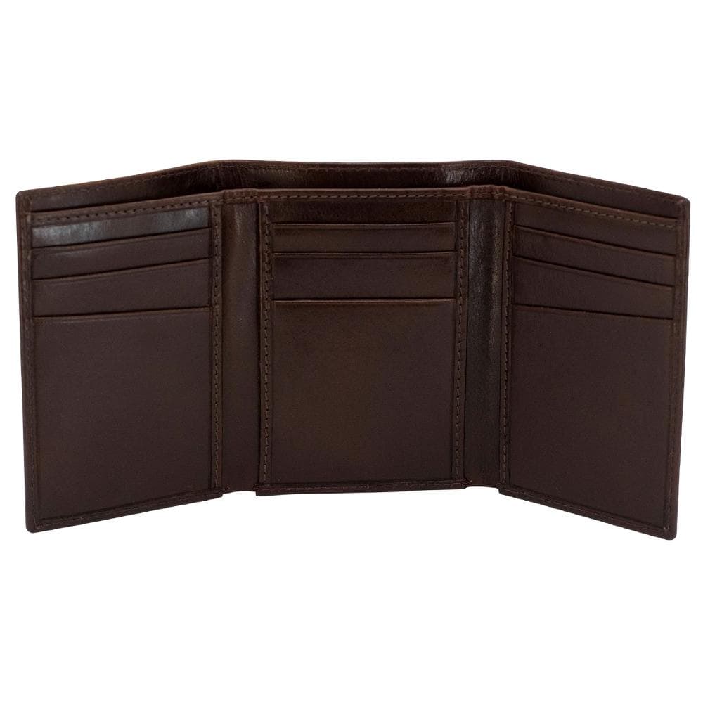 Smith & Wesson Tri-Fold Wallet Brown