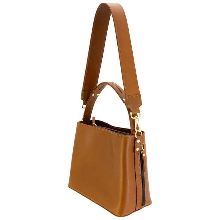 Smith & Wesson Bucket Bag Concealed Carry Purse Tan