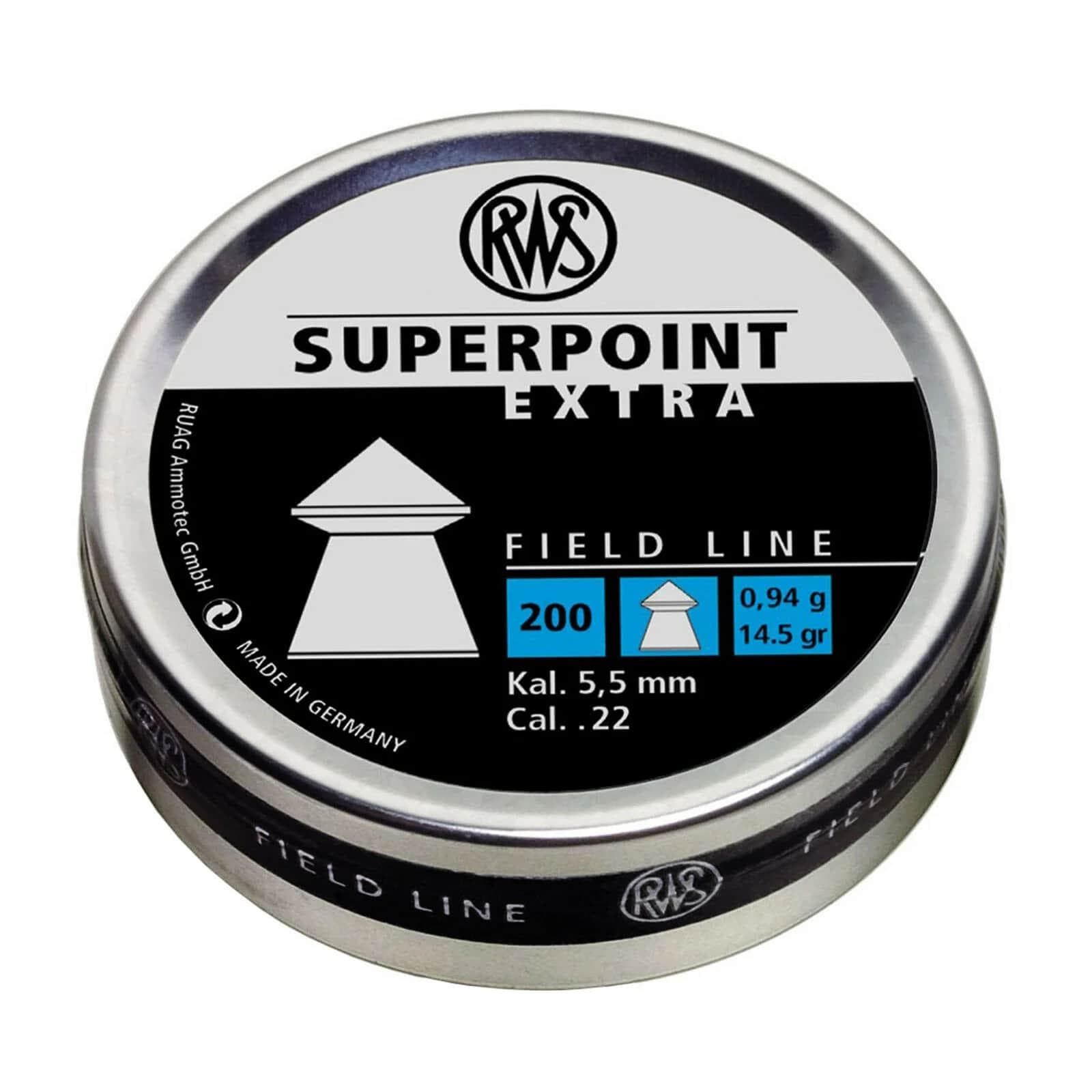 Umarex RWS Super Point Ex Airgun Pellets .22 cal 200/ct