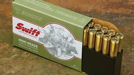 Swift Scirocco II Rifle Ammunition .308 Win 150 gr BT 2856 fps 20 rounds