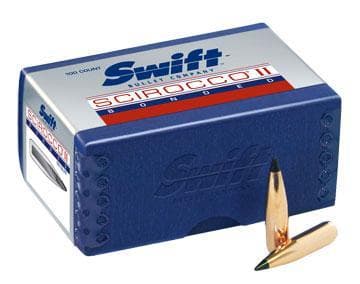 Swift Scirocco II Bullets .30 cal .308" 150 gr BTS 100/ct