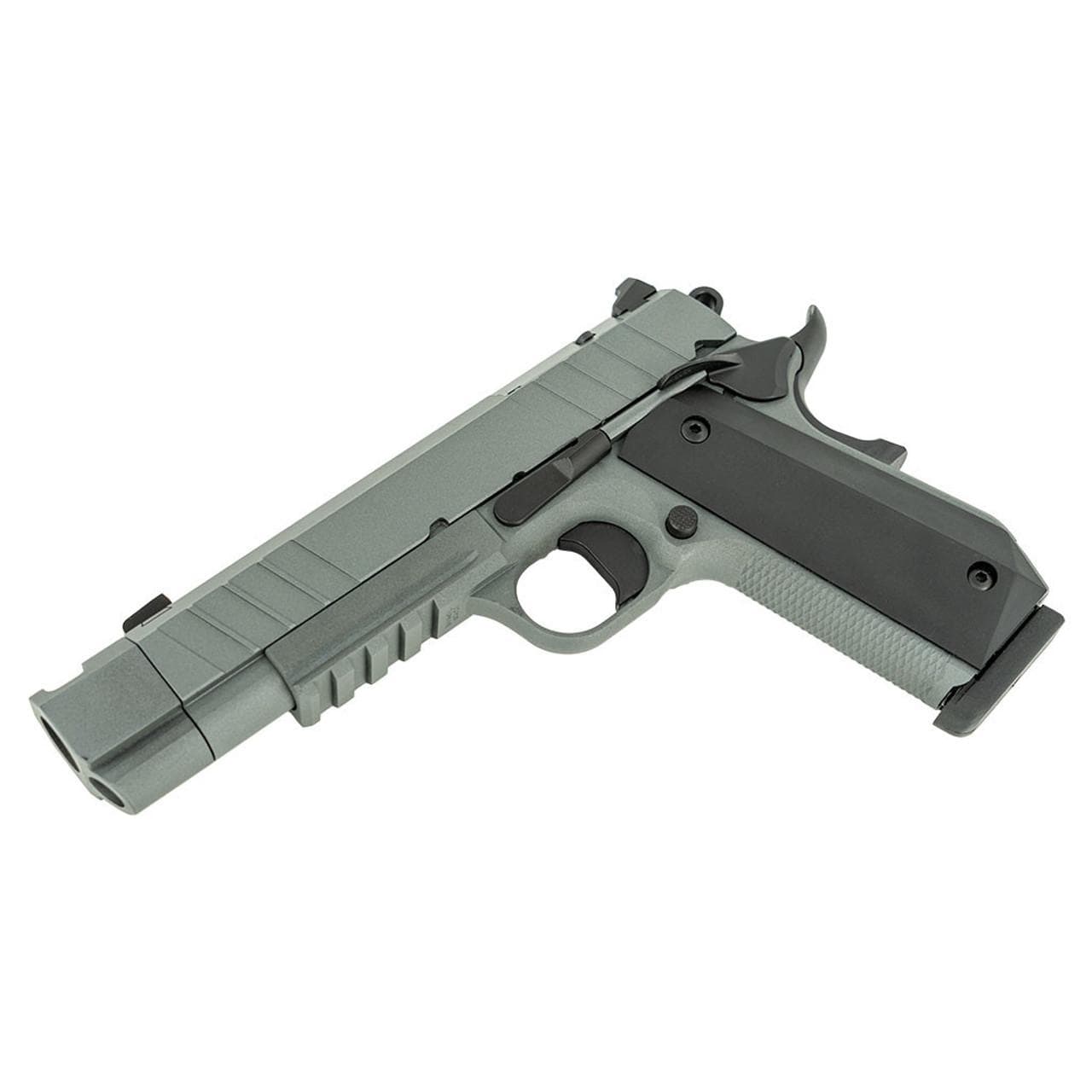 SDS Tisas 1911 Nightstalker SF-C Handgun 9mm Luger 10rd Magazine 4.25'' Compensated Barrel Cerakote Grey Finish