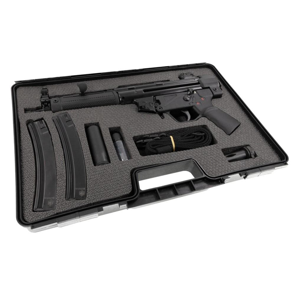 SDS Imports MAC 5 Handgun 9mm Luger 30rd Magazines (2) 8.9" Barrel Black with Sling Cleaning Kit and Case