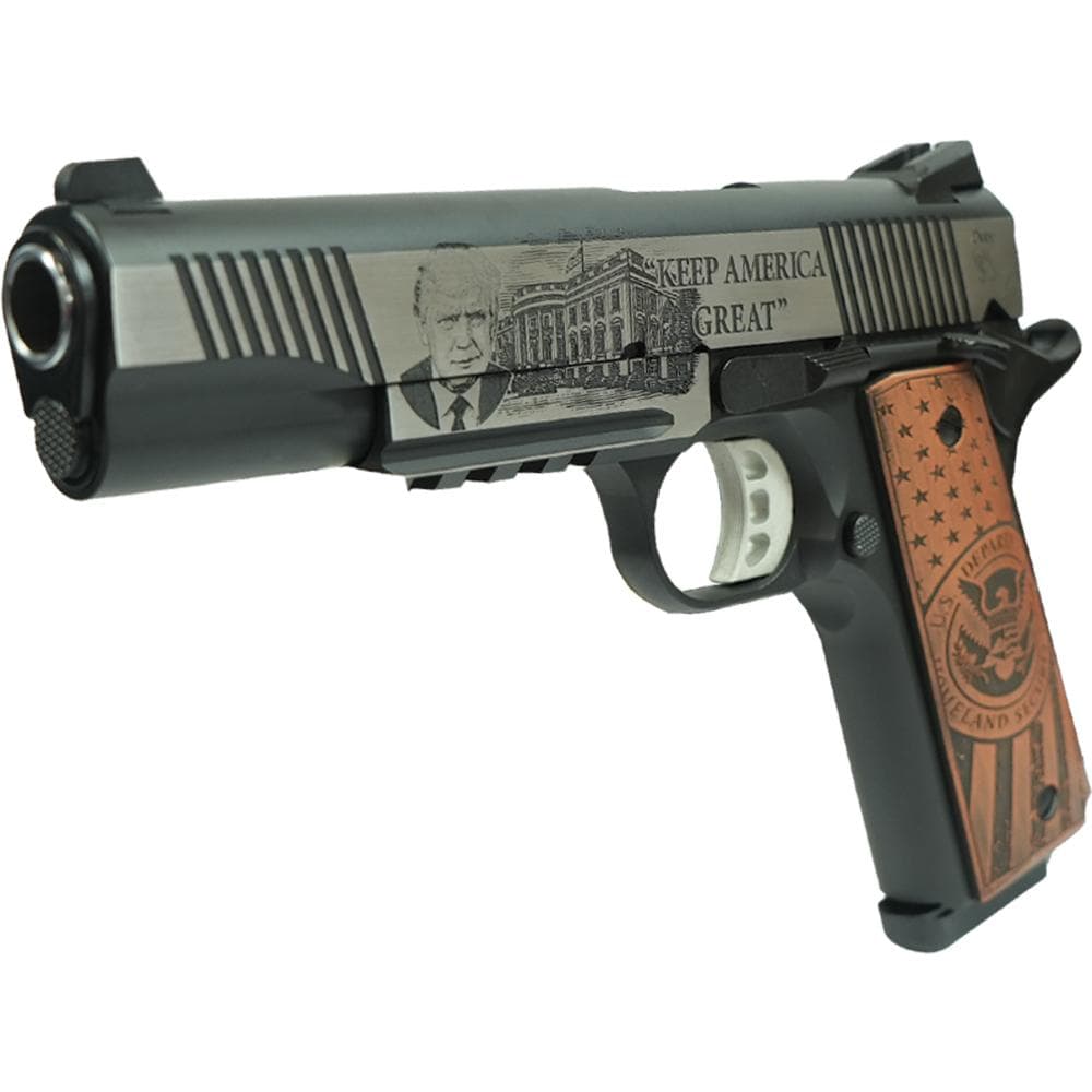 SDS Imports Tisas Exclusive "Trump" 1911 Duty SS45R Handgun .45 ACP 8rd 5" Barrel w/Rail