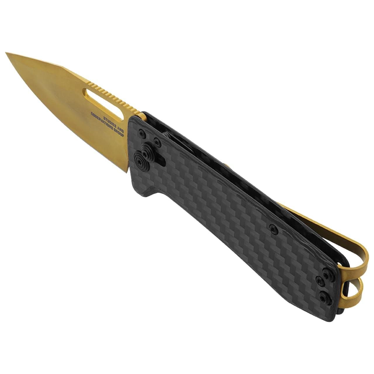 SOG Ultra XR Knife 2.8" Blade Black and Gold