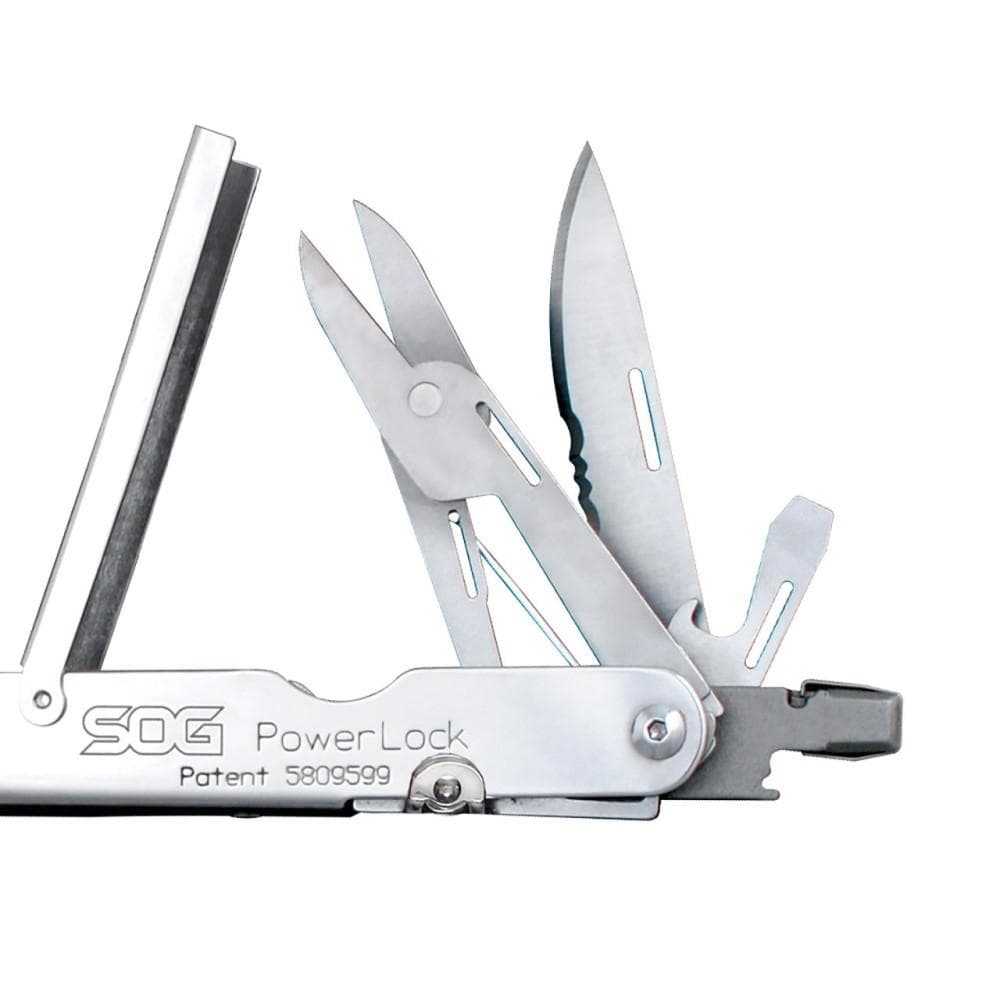 SOG Powerlock Scissors Multi-Tool with Nylon Sheath