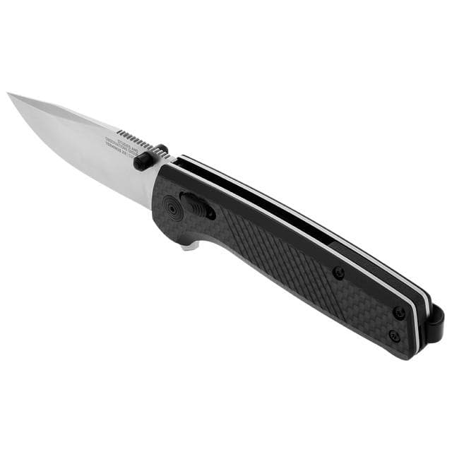SOG Terminus XR Folding Knife 3" Clip Point Blade Black