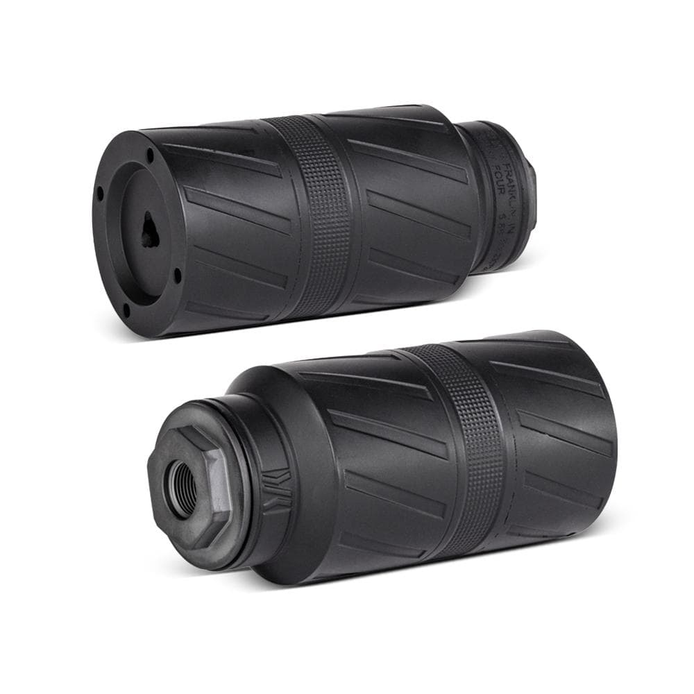 BANISH Speed K Ti Direct Thread Suppressor .223 Rem/5.56mm Titanium 1/2"x28 Black 4" Length