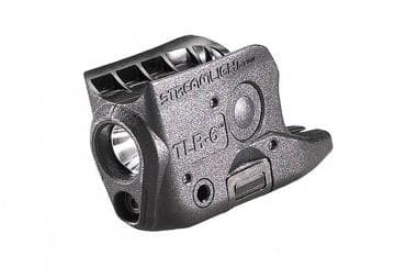 Streamlight TLR-6 Subcompact Tactical Light with Integrated Red Aiming Laser 2 CR1/3N Batteries S&W M&P Shield