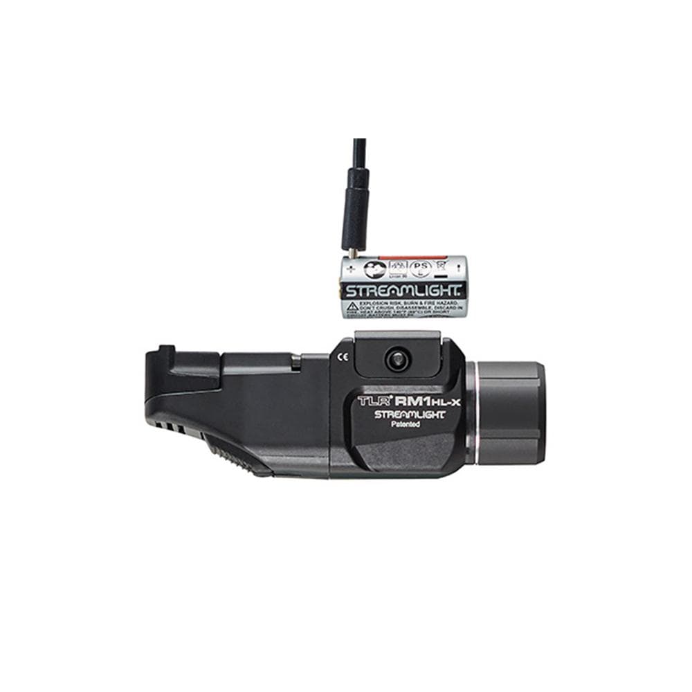 Streamlight TLR RM 1 HL-X USB System Rifle Weapon Light 1000 Lumens Black with SL-B9 Rechargeable Battery