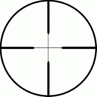 Simmons 8-Point Rifle Scope 4-12x40 1" SFP Truplex Non Illum Black with Rings Hang Box