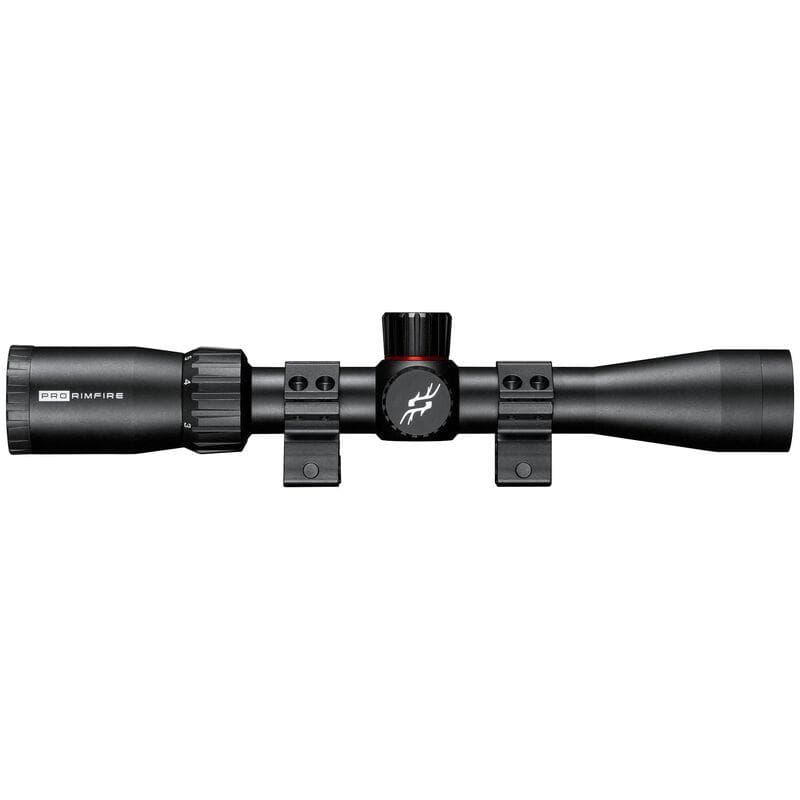 Simmons Pro Target Rimfire Rifle Scope 3-9x32mm 1" SFP .22 Dropzone with Weaver Style Rings