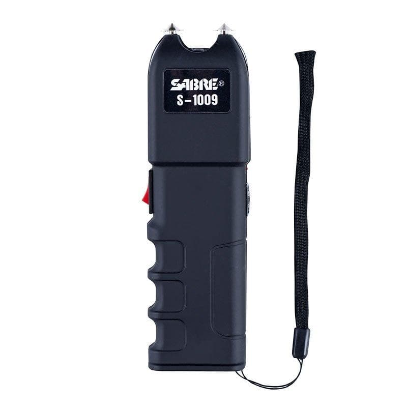 Sabre 2-in-1 Tactical Stun Gun with Anti-Grab Technology - 1.250 uC LED Flashlight