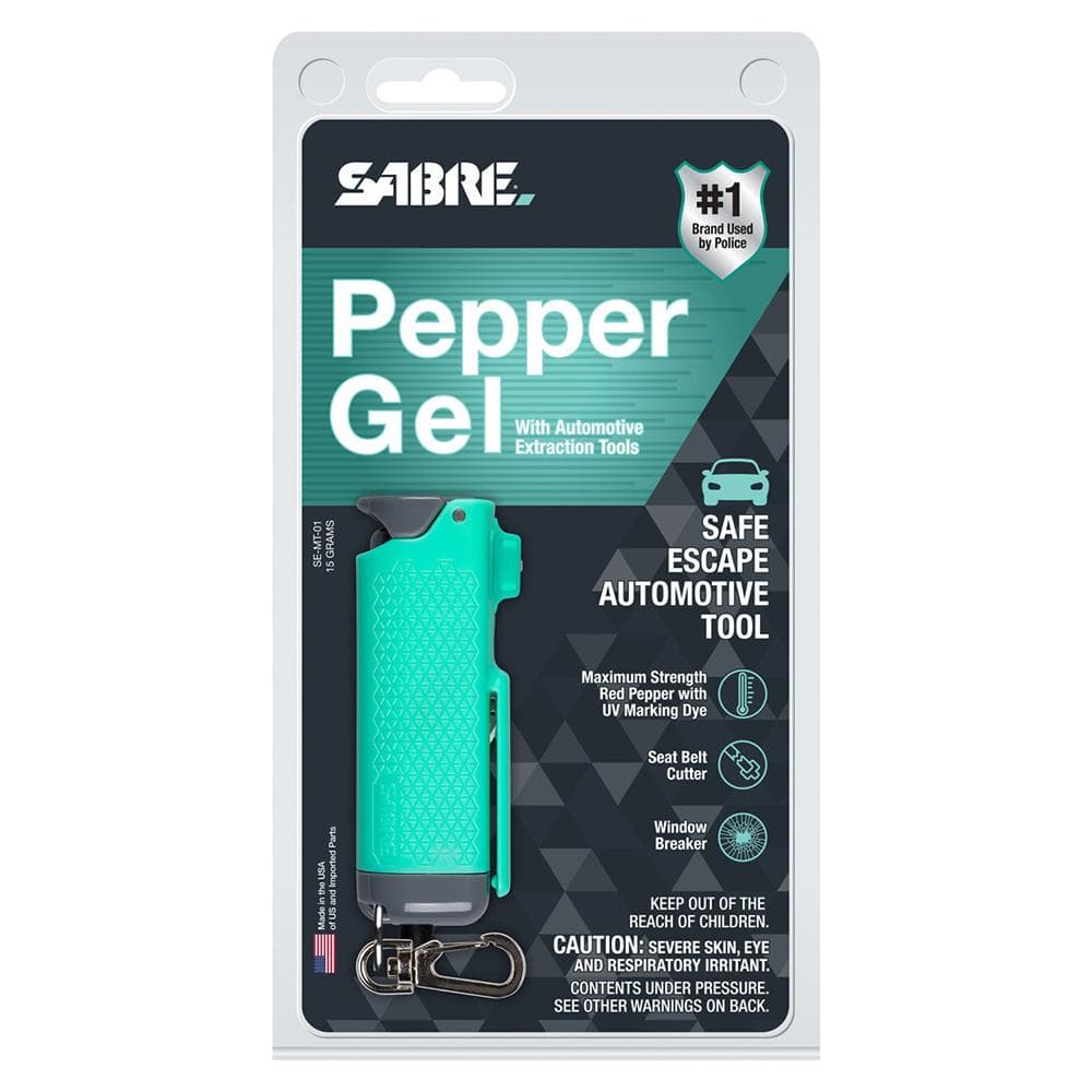 Sabre Safe Escape 3-in-1 Pepper Gel Security Spray Mint