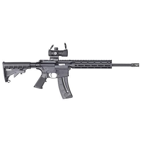 S&W M&P 15-22 Sport Rifle .22LR 25rd Magazine 16.5" Barrel with MP-100 M&P Red/Green Dot Optic