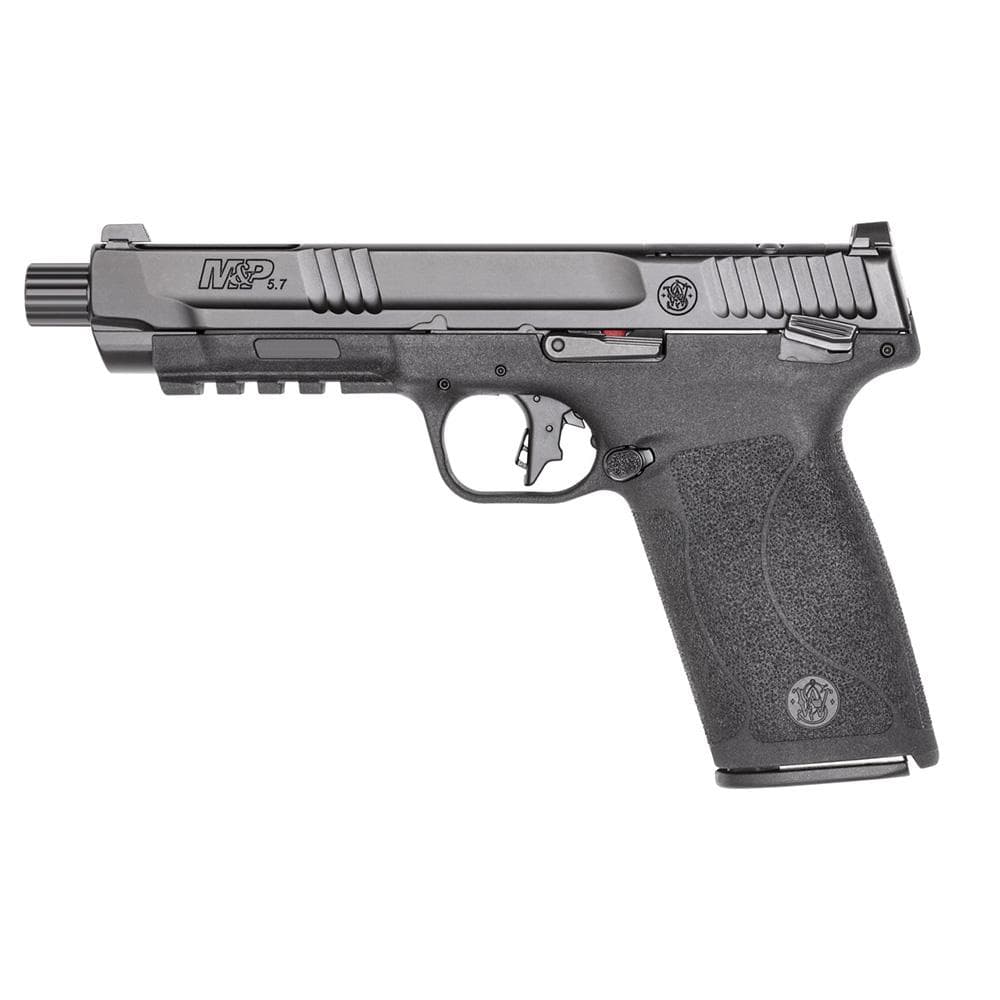 Smith & Wesson M&P 5.7 OR Handgun 5.7x28mm 22rd Magazines (2) 5" Threaded Barrel Thumb Safety Black