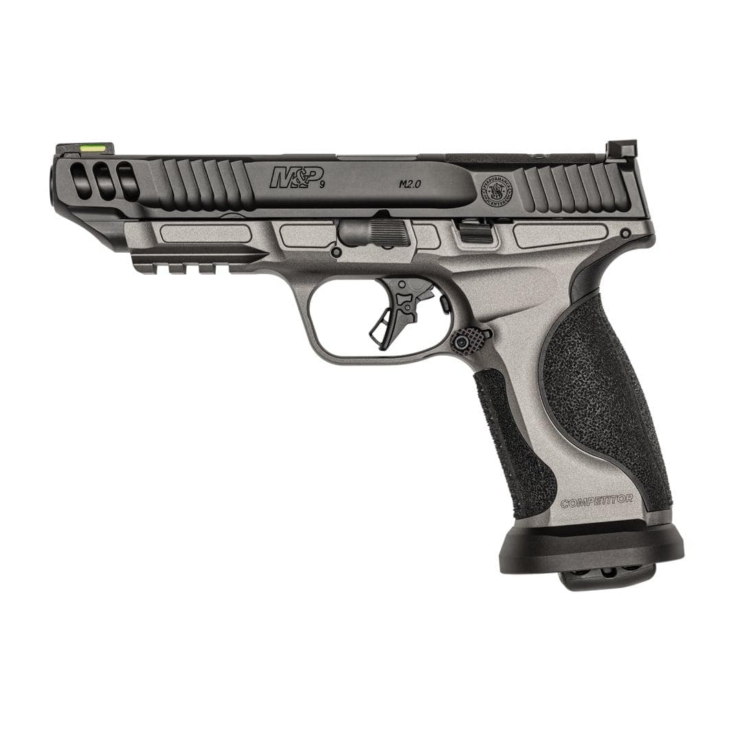 S&W M&P9 M2.0 Performance Center Competitor Handgun 9mm Luger 17rd Magazine(4) 5" Barrel 2-Tone Optic Ready