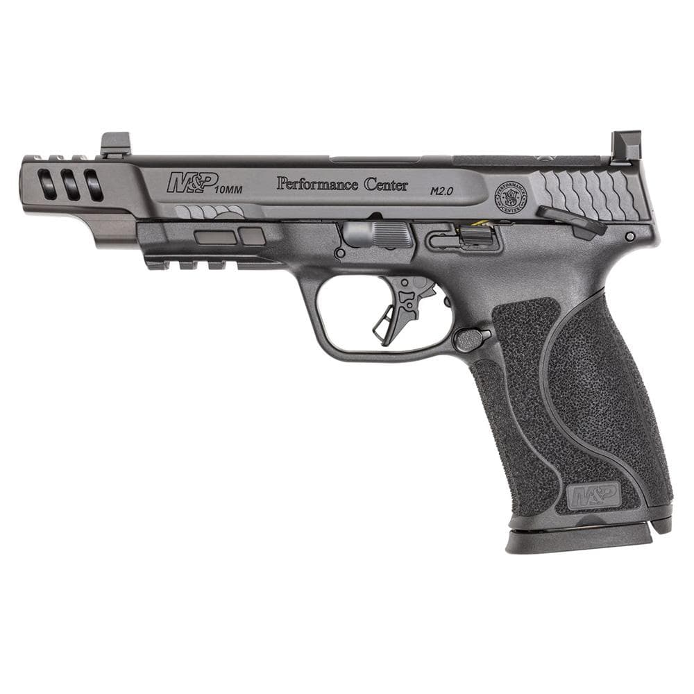 S&W PC M&P 10mm M2.0 Ported Optic Ready Handgun 10mm Auto 15rd Magazines(2) 5.6" Ported Barrel Night Sights