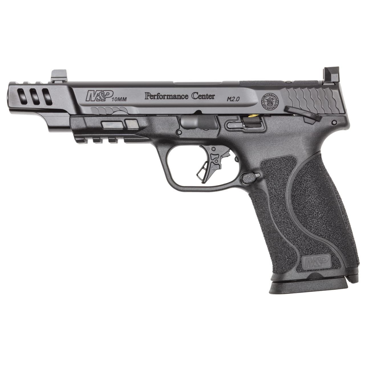 M&P PC 10mm M2.0 OR Compliant Handgun 10mm Auto 10rd Magazines(2) 5.6" Barrel Thumb Safety Black Night Sights