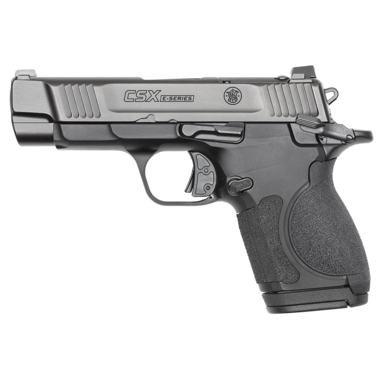 S&W CSX E-Series Handgun 9mm Luger 10rd Magazines(2) 3.6" Barrel Thumb Safety Black Slide