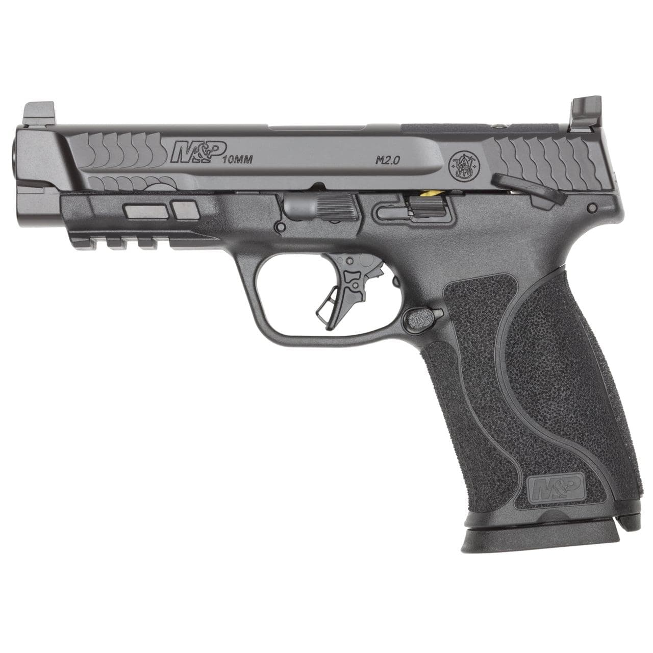 M&P 10mm M2.0 OR Compliant Handgun 10mm Auto 10rd Magazines(2) 4.6" Barrel Thumb Safety Black